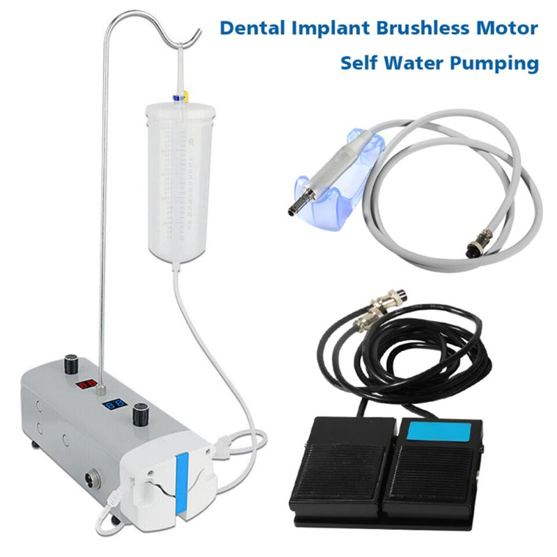 Surgical Dental Implant Brushless Motor Micromotor Self Water Pumping Irrigation Surgical Dentist Tools