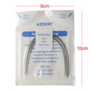 Stainless Steel Arch Wires Rectangular Oval Form Orthodontic Archwire Dentist Tool