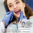 10Packs Newest Dental Orthodontic Q-type Metal Brackets ROTH/MBT 0.022 345 Hook