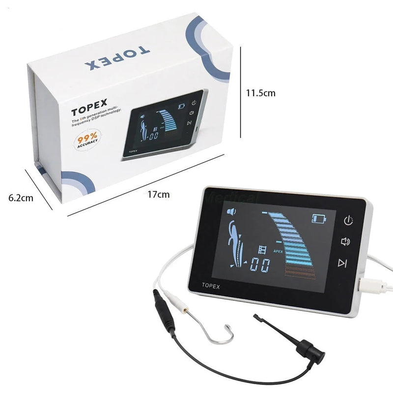 Touch Screen Endodontic Apex Locator: High Precision Dental Root Canal Measurement Device