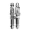 3Pcs Stainless Steel Dental Air Water Quick Connector For Dental Ultrasonic Scaler