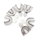 6pcs/Set Dental Teeth Tray Stainless Steel  Autoclavable Dentist Tools Lab Instrument
