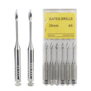 1 Pack(6pcs) 28/32mm Dental Endodontic Files Reamers Dental Drill Gates Glidden