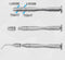 Root canal file extractor stent remover dental endoscope restorative oral instrument kit