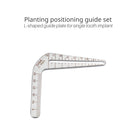 Dental Implant Guide Set Oral Planting Locator Positioning Guide Drilling Positioning Ruler Angle Rule