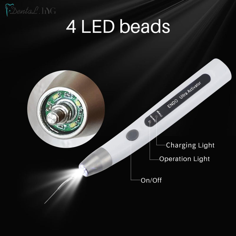 LED Dental Endo Cleaning Equipment Cordless Ultrasonic Activator Endo Ultra Activator