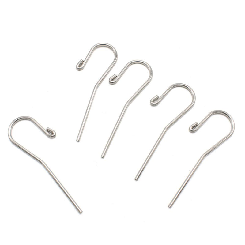 5pcs/Pack Stainless Steel 2mm Dental Lip Hook Root Canal Measurement Accessory