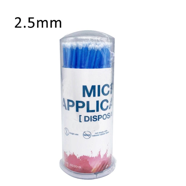 400 aplicadores de micro cepillos dentales desechables.