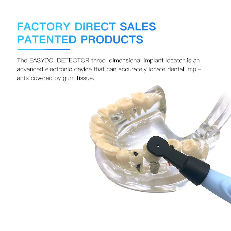 1 Kit Dental Implant Locator Three-dimesonal Rotatabely Sensor