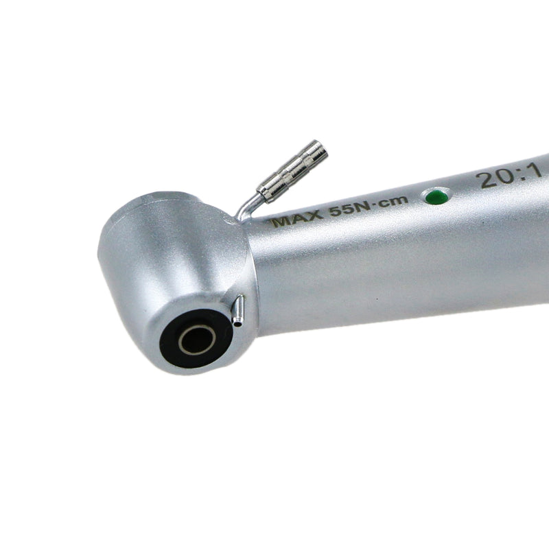 Tand 20:1 Implantaat Fiber Optic LED Contra-hoek Handstuk met lage snelheid